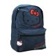 Hello Kitty Denim Schultasche, 39 cm Tasche
