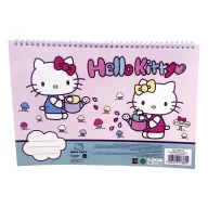 Hello Kitty World A4 Spiral-Notizblock, 30 Blatt