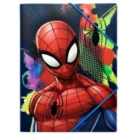 Spiderman Splotch A4 Gummibandmappe