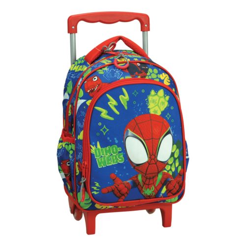 Spiderman Spidey Dino-Webs rollender Kindergartenrucksack, Tasche 30 cm