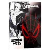Spiderman World of Webs B/5 liniertes Notizbuch 40 Blatt