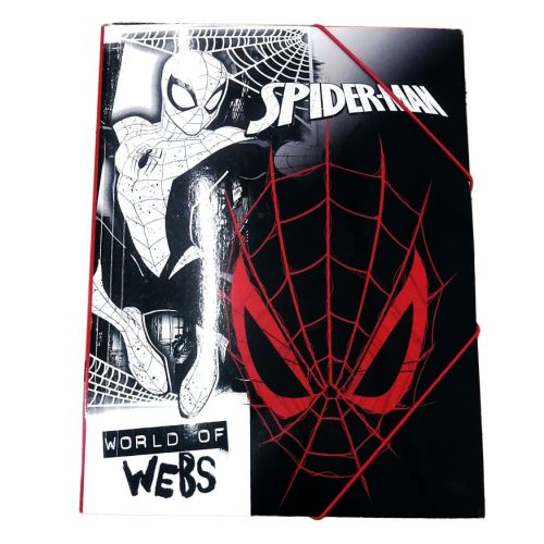 Spiderman World of Webs A/4 Gummimappe