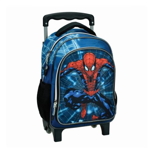 Spiderman Neon Web rollender Kindergarten-Rucksack, 30 cm Tasche