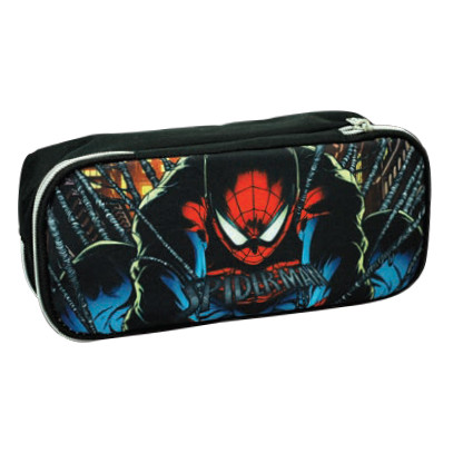Spiderman Shadow Federmäppchen mit 2 Fächern 26 cm