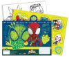 Spiderman Spidey Dino-Webs A/4 Spiral-Skizzenbuch mit 40 Blättern und Aufklebern