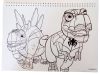 Spiderman Spidey Dino-Webs A/4 Spiral-Skizzenbuch mit 40 Blättern und Aufklebern