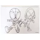 Spiderman Spidey Dino-Webs A/4 Spiral-Skizzenbuch mit 40 Blättern und Aufklebern