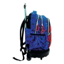 Spiderman Evergreen hochwertiger rollender Schulrucksack, 42 cm