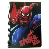 Spiderman Sense B/5 liniert Spiralnotizbuch mit 70 Blatt