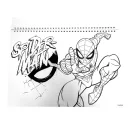 Spiderman Miles Morales A/4 Spiral-Notizbuch mit 40 Blättern und Aufklebern