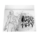 Spiderman Miles Morales A/4 Spiral-Notizbuch mit 40 Blättern und Aufklebern