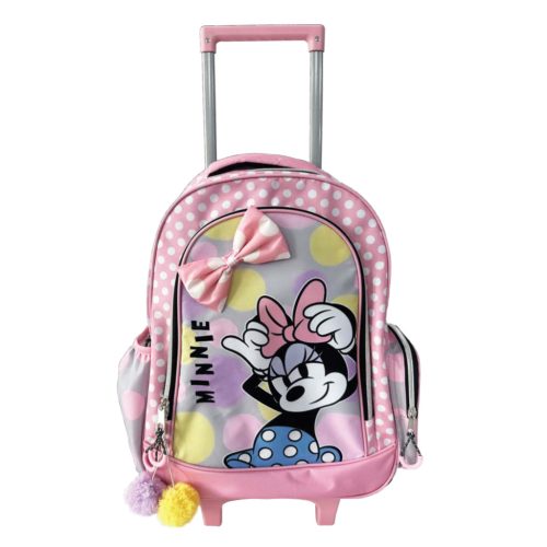 Disney Minnie Bowtastic rollende Schultasche, Tasche 46 cm
