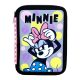 Disney Minnie  Pretty in Pink Federmäppchen gefüllt 2 Etagen