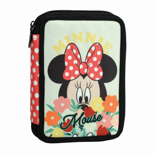 Disney Minnie  Floral gefülltes 2-stöckiges Federmäppchen