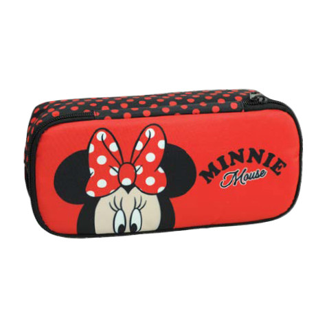 Disney Minnie  Red Dots Federmäppchen mit 2 Fächern 26 cm