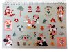 Disney Minnie Nomadic Spirit A/4 Spiral-Skizzenbuch mit 40 Blatt und Aufklebern