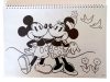 Disney Minnie Nomadic Spirit A/4 Spiral-Skizzenbuch mit 40 Blatt und Aufklebern