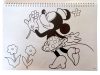 Disney Minnie Nomadic Spirit A/4 Spiral-Skizzenbuch mit 40 Blatt und Aufklebern