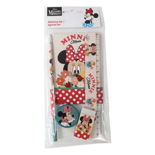 Disney Minnie  Floral Schreibwarenset 5-teilig