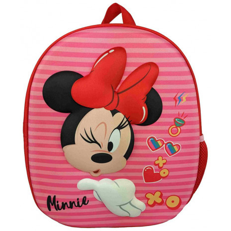 Disney Minnie Wink 3D Rucksack, Tasche 34 cm