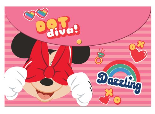Disney Minnie Wink A/4 Dokumententasche