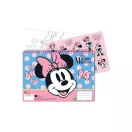 Disney Minnie  Joy A/4 Spiral-Skizzenbuch mit 40 Blättern und Aufklebern