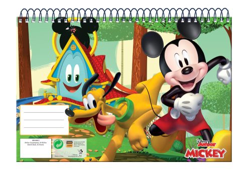 Disney Mickey Fun Times A/4 Spiral-Skizzenbuch, 30 Blätter