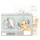 Disney Cute Klassisches A/4 Spiral-Skizzenbuch mit 40 Seiten und Aufklebern