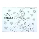 Disney Eiskönigin Heart A/4 Spiral-Skizzenbuch mit 40 Seiten und Aufklebern