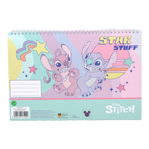 Disney Lilo und Stitch Star Stuff A/4 Spiral-Skizzenbuch, 30 Blätter