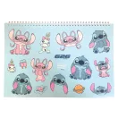 Disney Lilo und Stitch Universe A/4 Spiral-Skizzenbuch, 40 Seiten mit Aufklebern