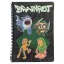 Brainrot Green B/5 liniertes Spiralheft, 70 Seiten