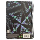 Brainrot Dark B/5 liniertes Spiralheft mit 70 Blatt