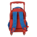Die Schlümpfe Village rollender Kindergartenrucksack, Tasche 30 cm
