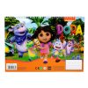 Dora the Explorer Jungle A/4 Spiral Skizzenblock 40 Blätter mit Aufkleber