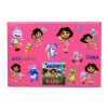 Dora the Explorer Jungle A/4 Spiral Skizzenblock 40 Blätter mit Aufkleber
