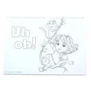 Dora the Explorer Jungle A/4 Spiral Skizzenblock 40 Blätter mit Aufkleber