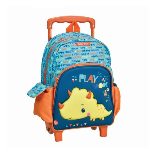 Fisher-Price Play Mode rollender Kindergartenrucksack, Tasche 31 cm