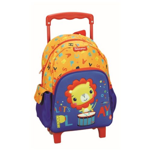 Fisher-Price Let's Play rollender Kindergartentrolley, Tasche 31 cm