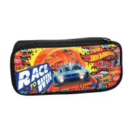 Hot Wheels Race to Win Federmäppchen mit 2 Fächern 23,5 cm