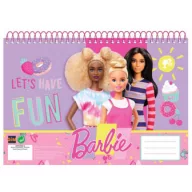 Barbie Happy Thoughts A/4 Spiral Skizzenbuch, 30 Blatt