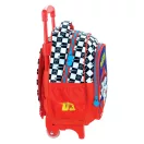 Paw Patrol Marshall Racing Rollender Kindergartenrucksack, 30 cm Tasche