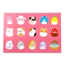 Squishmallows Feelin' A/4 Spiral-Skizzenbuch mit 40 Blätter und Aufkleber