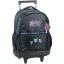 K-pop Demon Hunters Black Premium rollbare Schultasche, Tasche 46 cm