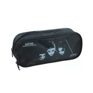  K-pop Demon Hunters Black Federmäppchen mit 2 Fächern 26 cm