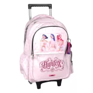 K-pop Demon Hunters Pink rollender Schulranzen, Tasche 46 cm