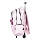 K-pop Demon Hunters Pink rollender Schulranzen, Tasche 46 cm