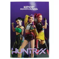   K-pop Demon Hunters Sing B/5 liniertes Notizbuch mit 40 Blättern