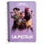 K-pop Demon Hunters Singers B/5 liniertes Spiralnotizbuch 105 Blatt