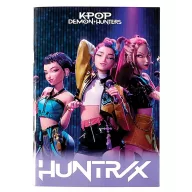 K-pop Demon Hunters Singers A4 liniertes Heft 50 Blatt
